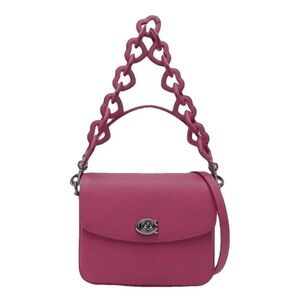 Pink Coach Cassie 19 handbag: